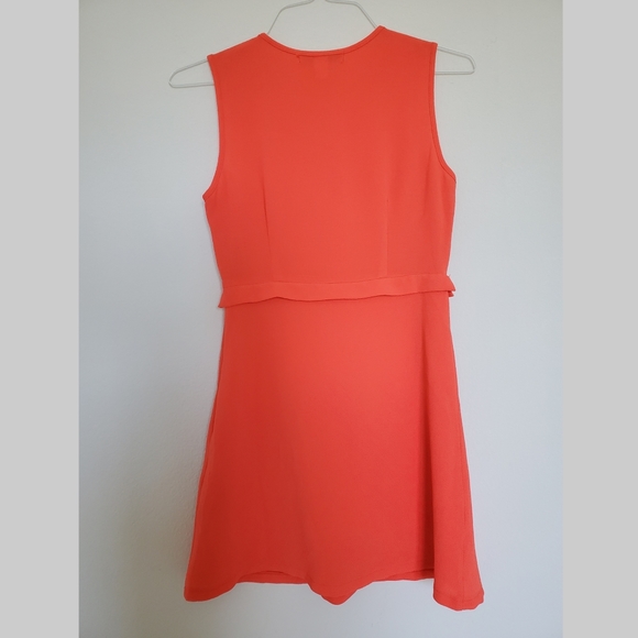 NWOT Forever 21 Bright Orange Dress Size Small - Picture 2 of 11
